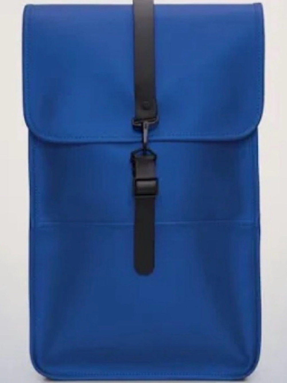 Rains trail roll top Backpack with Black Strap